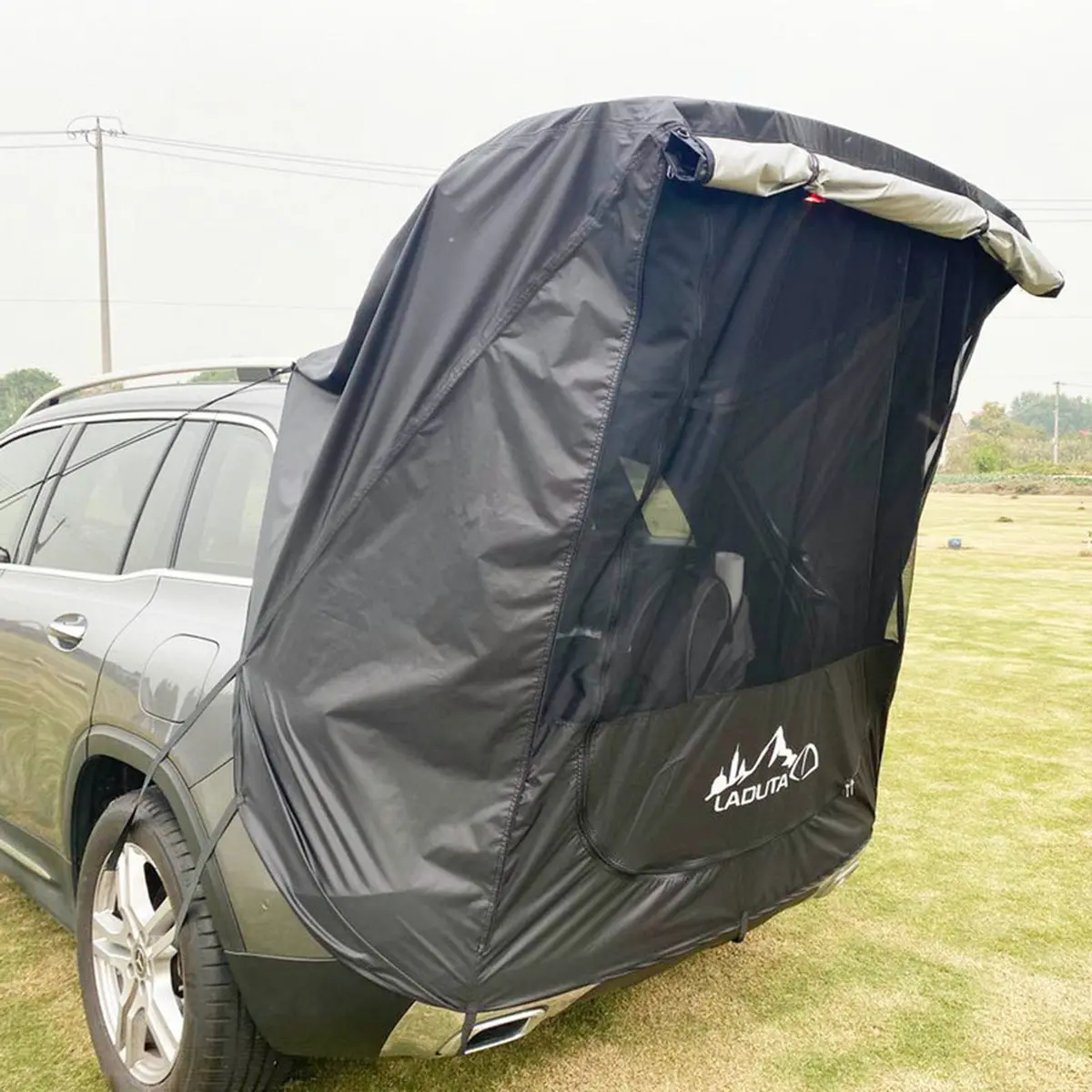 Heavy Duty Pop Up Car Camping Hatchback Tent 1