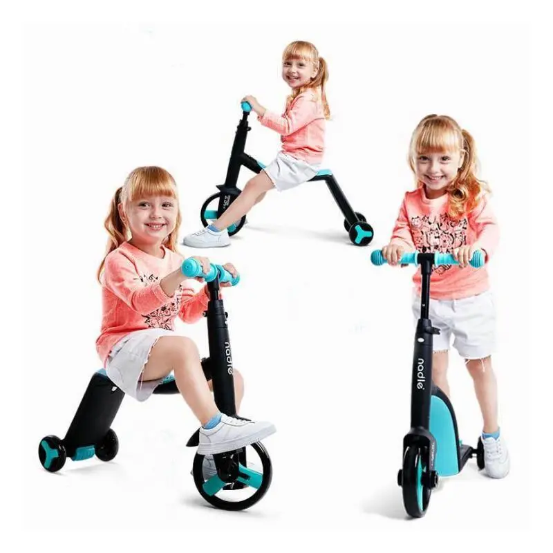 2 In 1 Kids 3 Wheel Scooter And Tricycle Combo 1