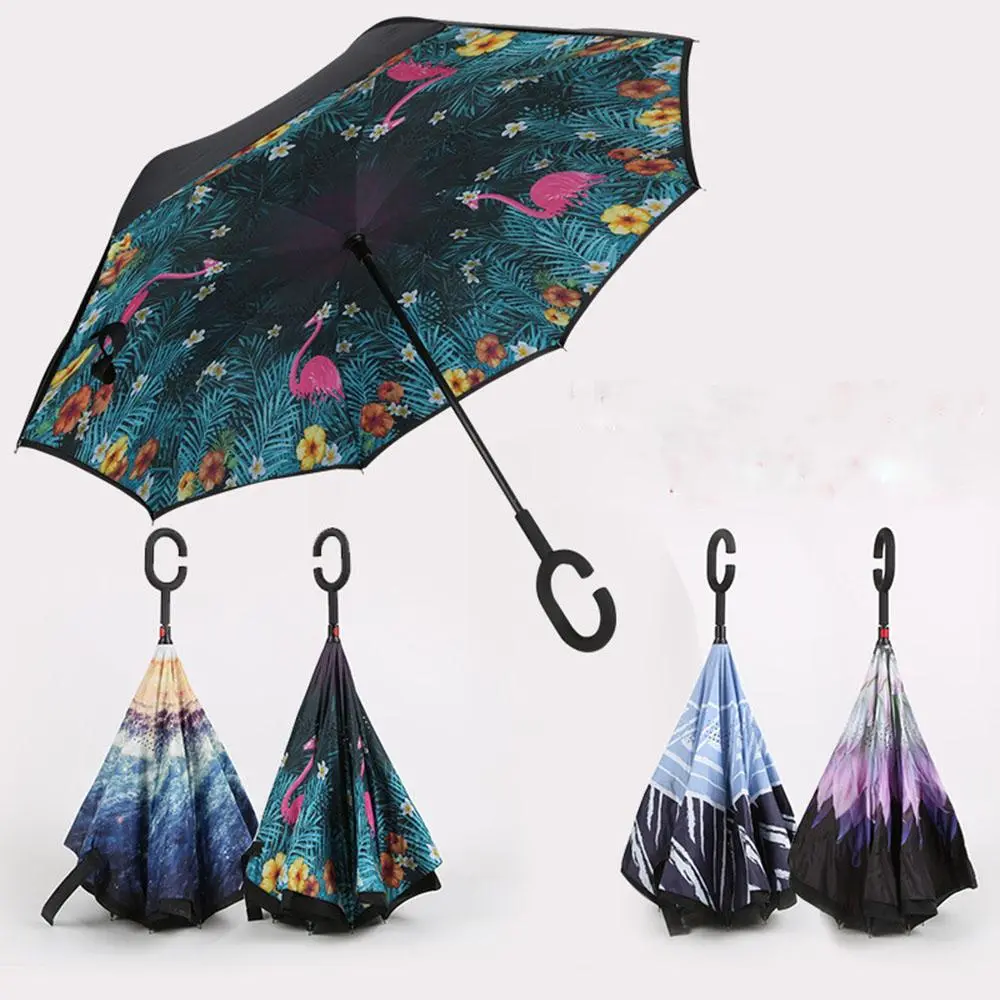 Upside Down Inverted Rain Umbrella 1