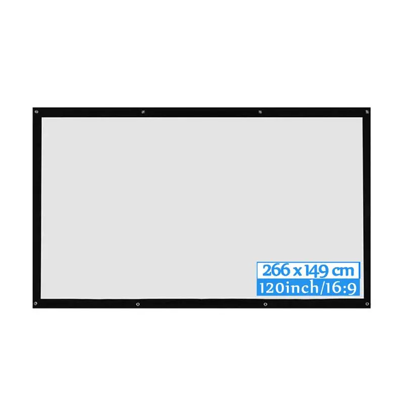 Portable Home Theater Projector Screen 4K 1
