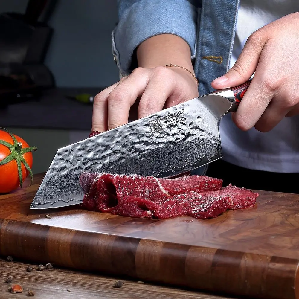 Classic Japanese Butchers Meat / Vegetable Cleaver 1
