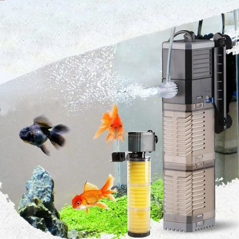 Fish Tank Aquarium Filter 3 In 1 1