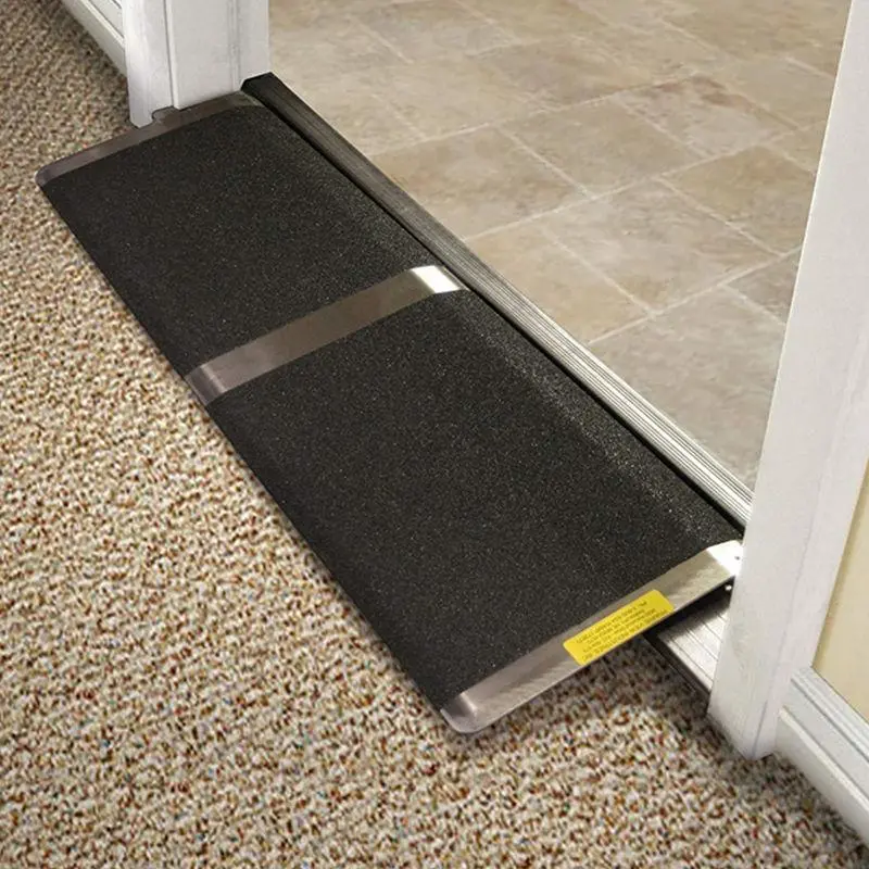 Portable Wheelchair Handicap Threshold Door Ramp 1
