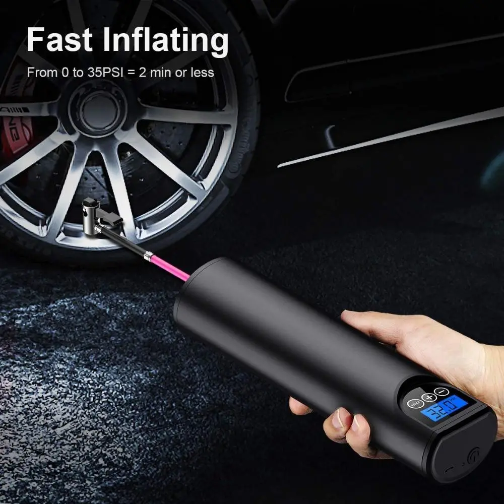Digital Car Tire Inflator Portable Air Pump 1