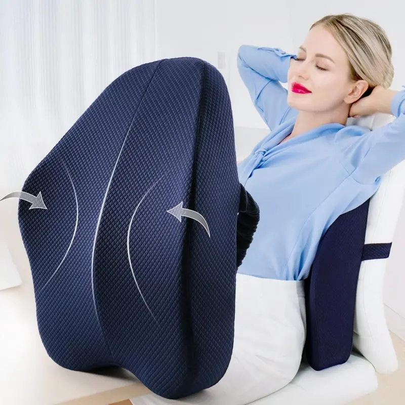 Lumbar Back Support Pillow Cushion For Chairs 2