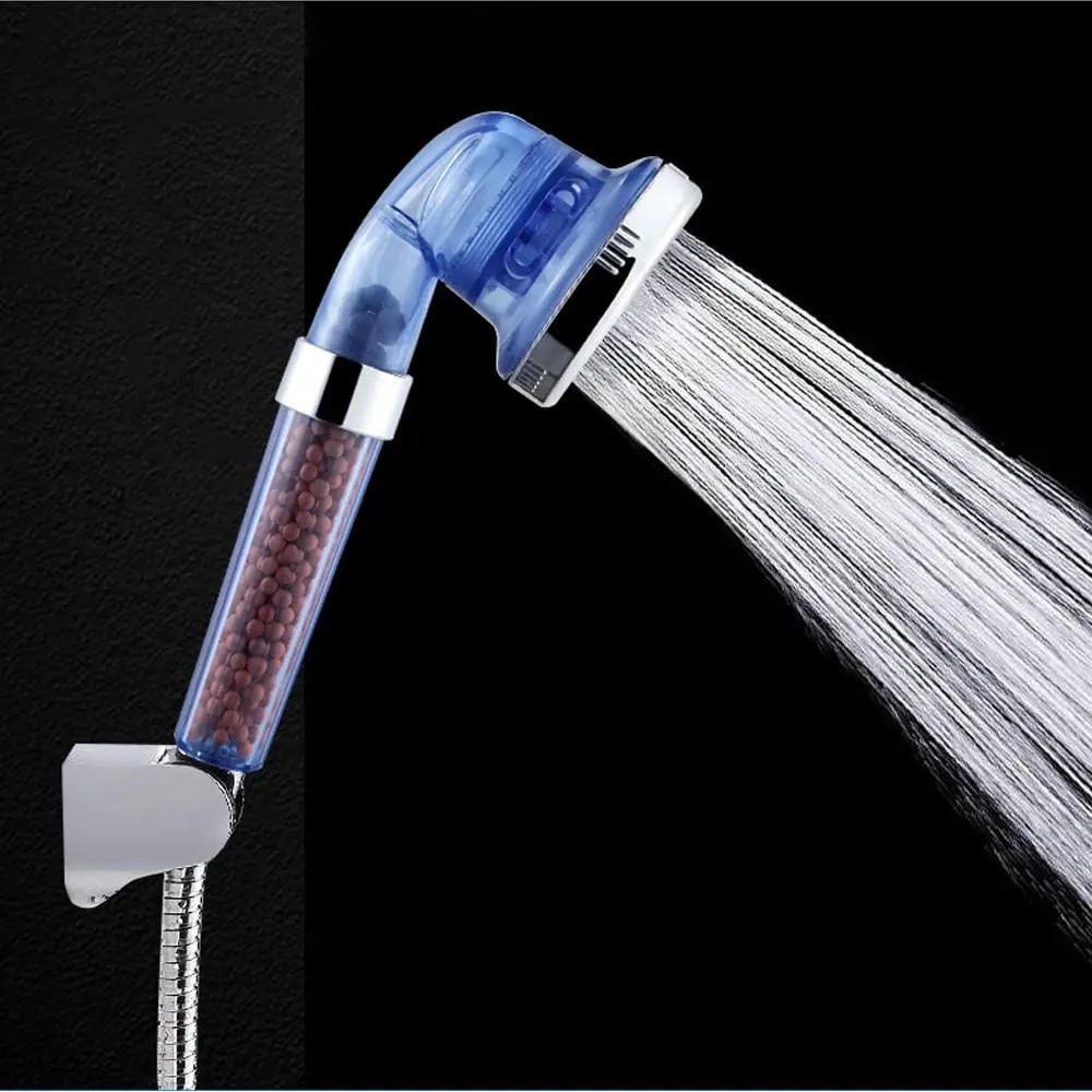 Handheld High Pressure Shower Head Water Filtering Massage Shower 1