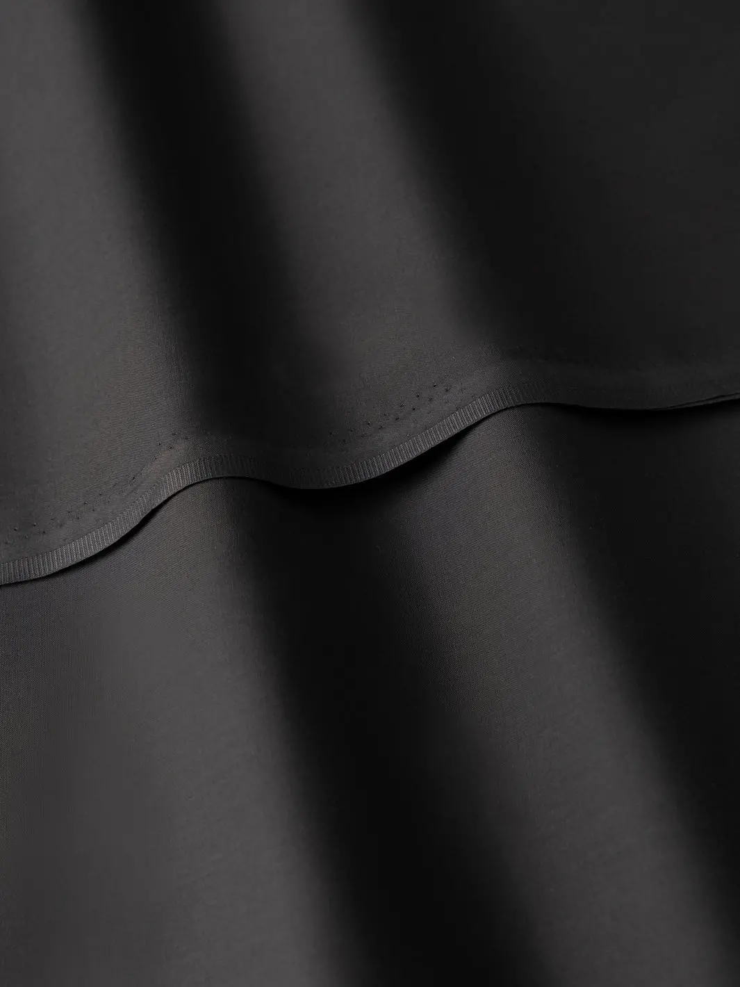 Black Blended Unstitched Fabric - Al-Un-Jhr-15143 1