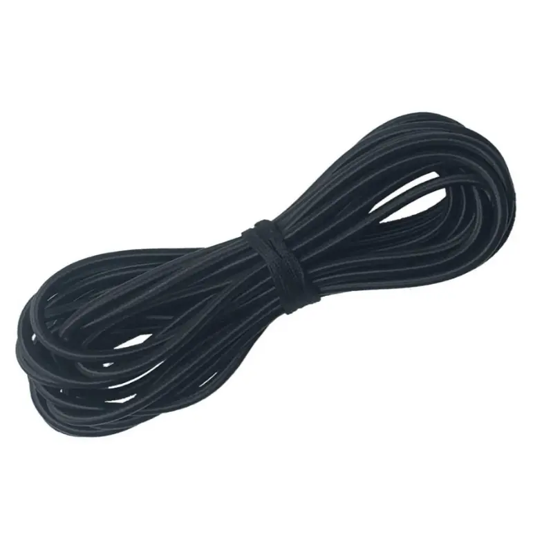 Heavy Duty Bungee Elasticated Black Shock Cord 1