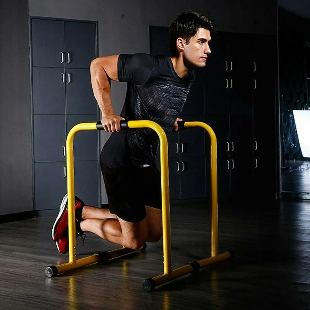 Portable Parallel Home Exercise Dip Station Bar 1