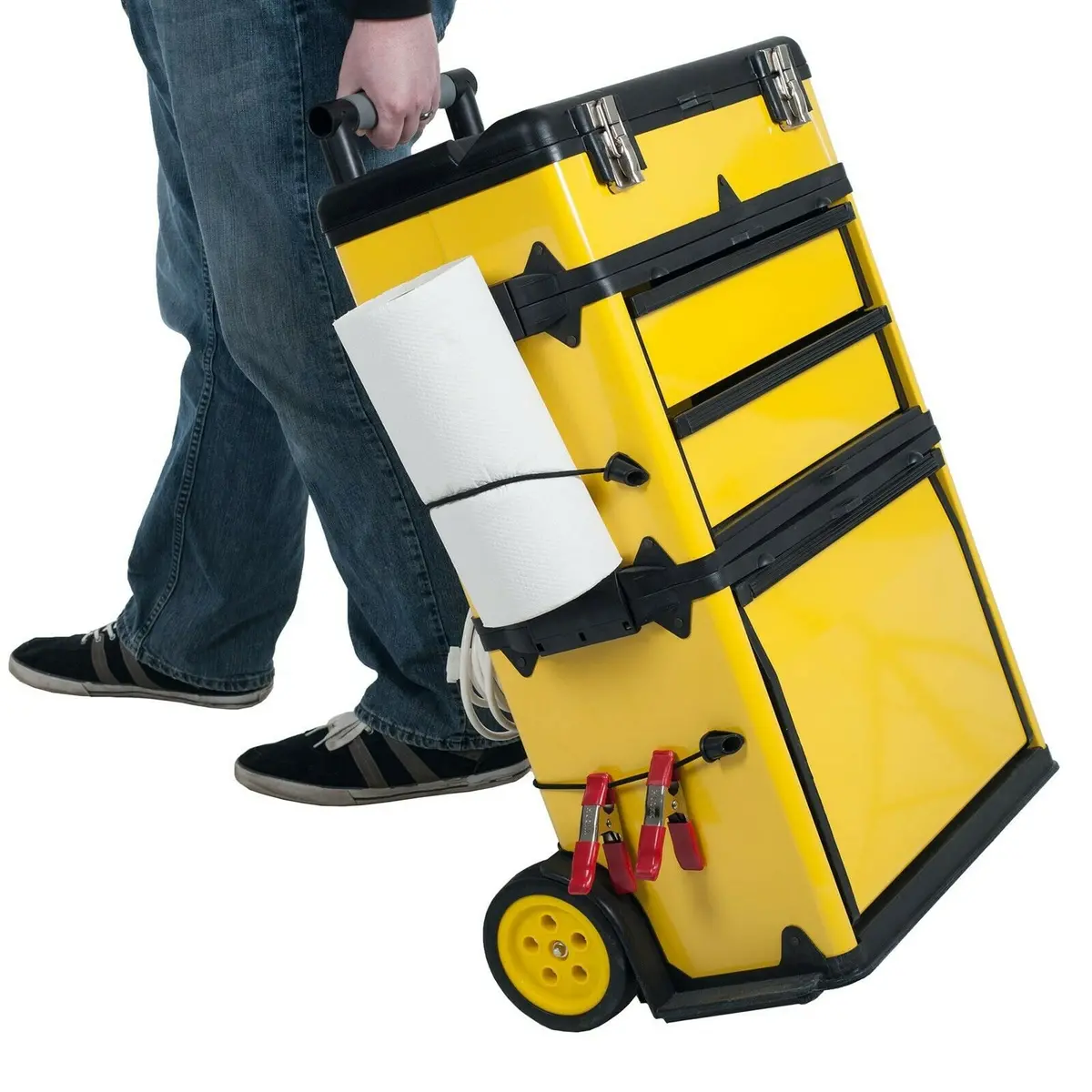 Large Portable Rolling Tool Drawer Cabinet Box On Wheels 1