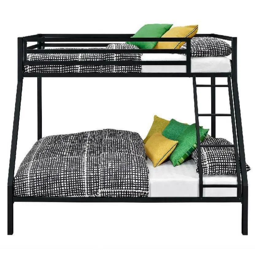 Heavy Duty Kids Twin Over Full Bunk Bed With Stairs 1