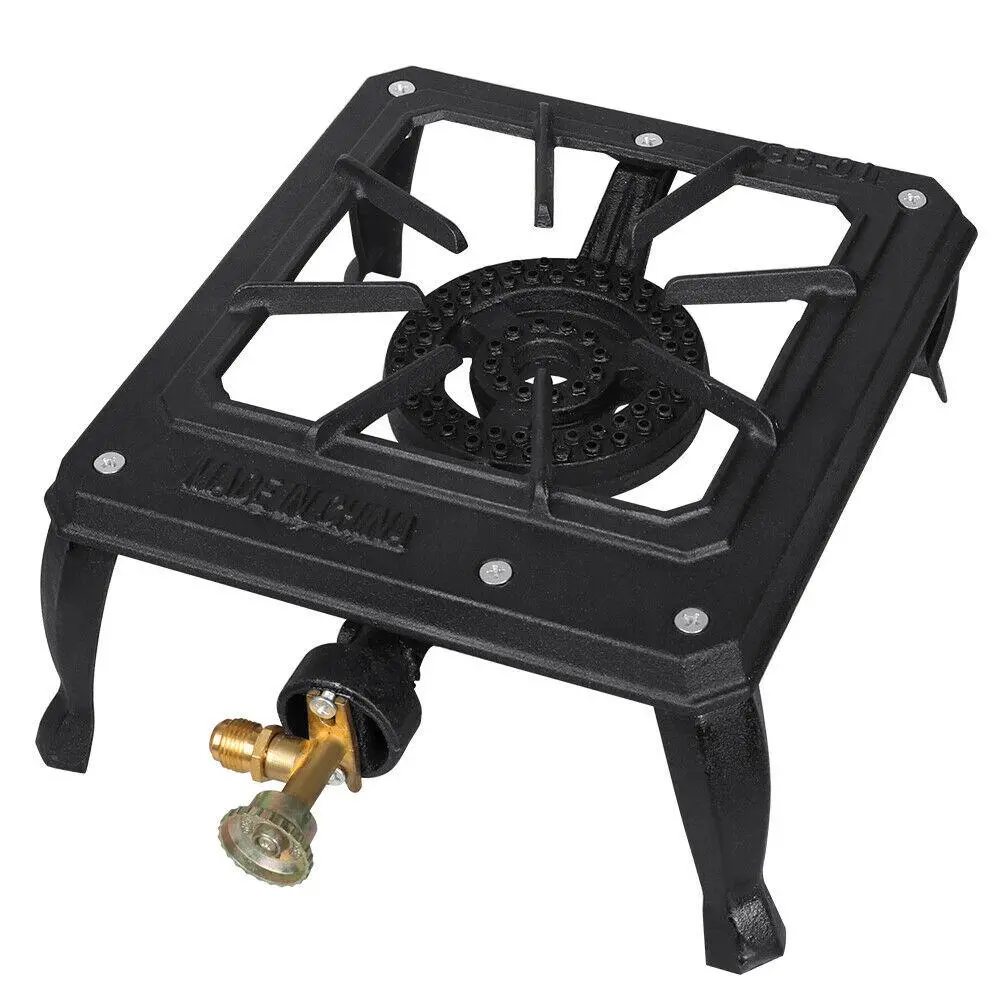 Premium Outdoor Camping Gas Propane Single Burner Stove 1