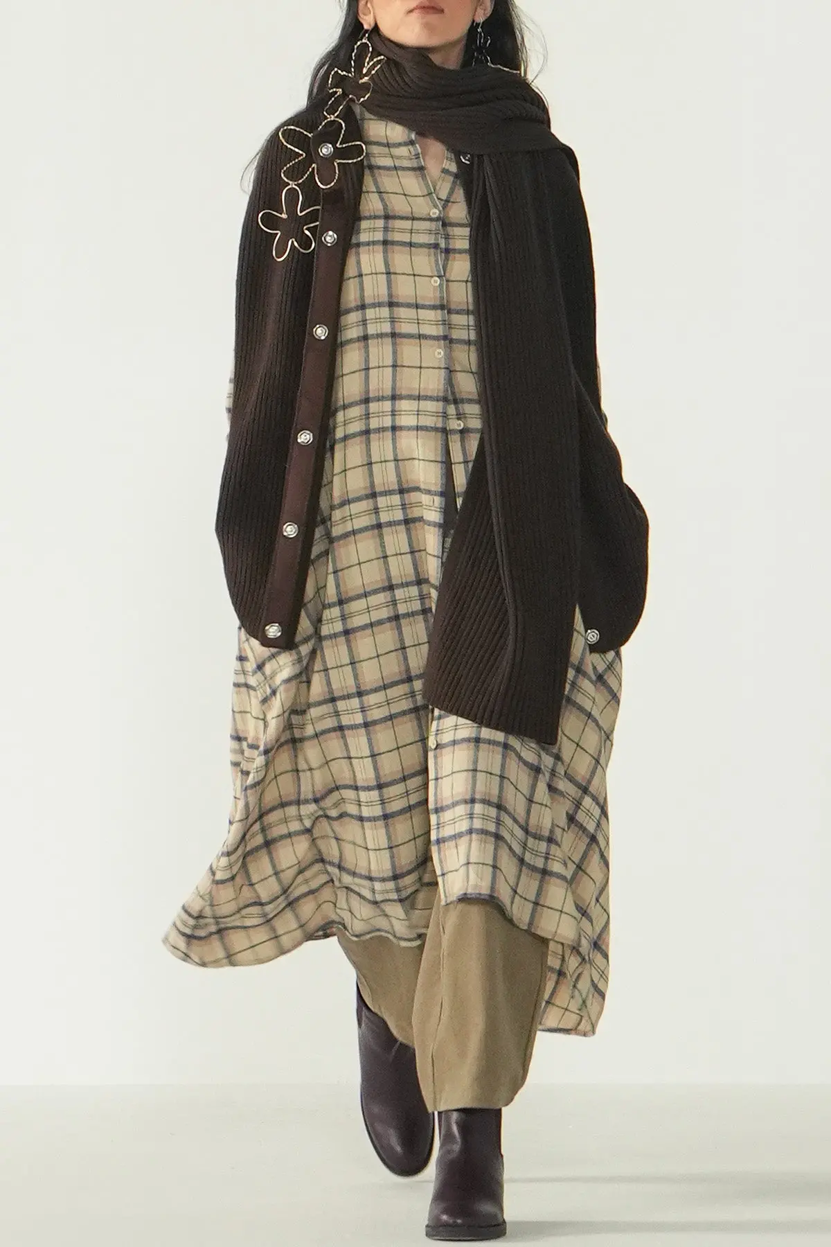 Shawl Collar Cardigan 1