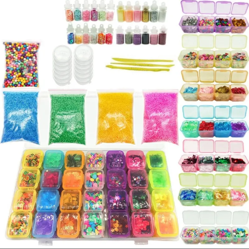 70 Pack Kids Diy Slime Making Kit 1