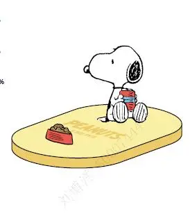 Snoopy Colorful Life Collection Phone Holder For Desk(Snoopy) 1