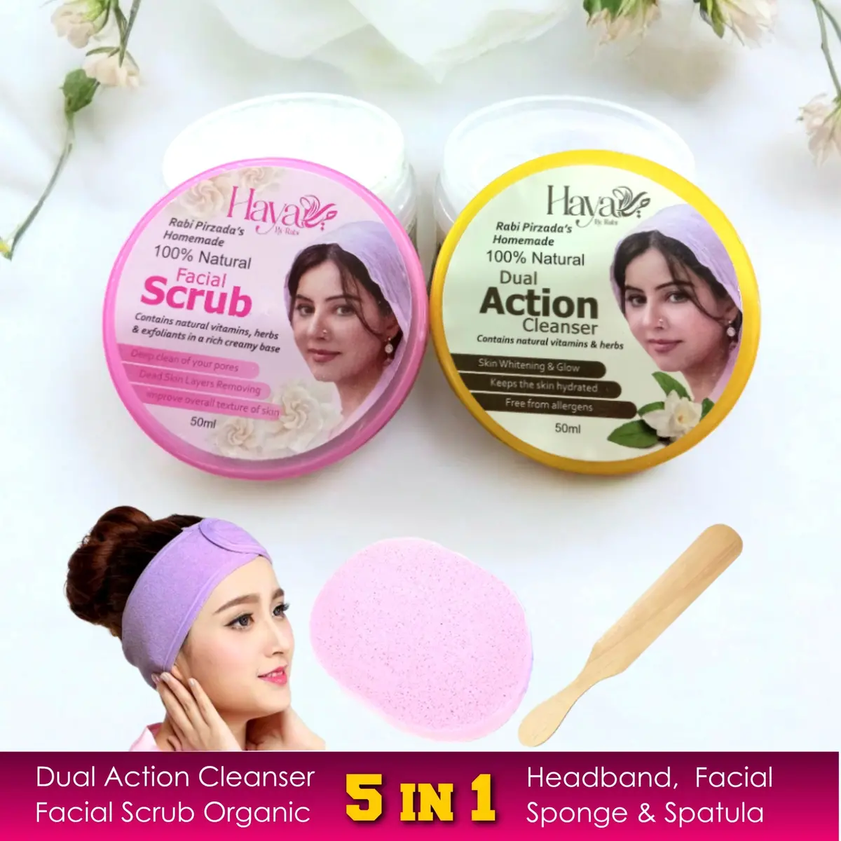 Facial Kit (Organic) 5 In 1 1