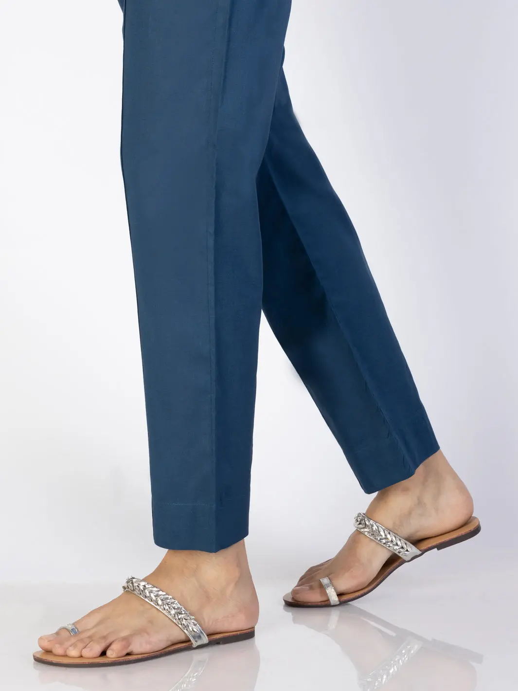 Blue Cambric Trousers - Al-T-704 1