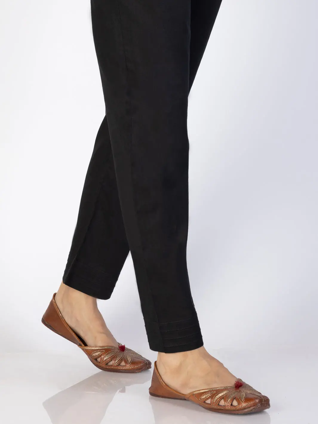 Black Cambric Trousers - Al-T-705 1