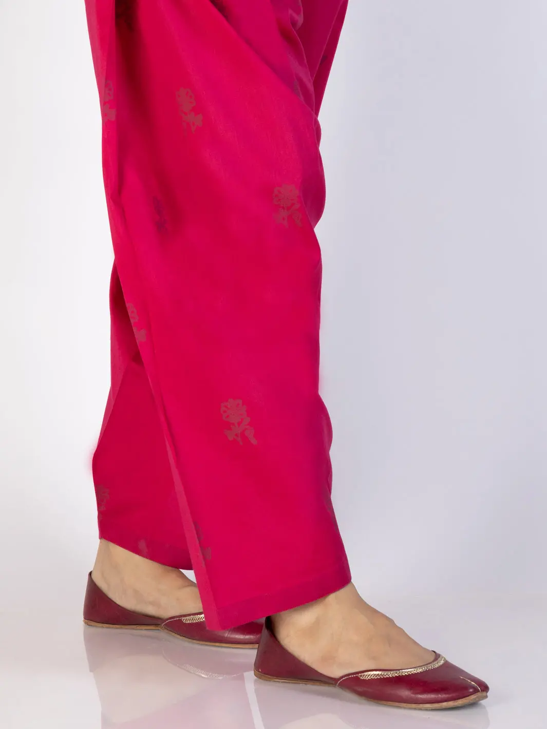 Fuchsia Cambric Trousers - Al-T-706 1