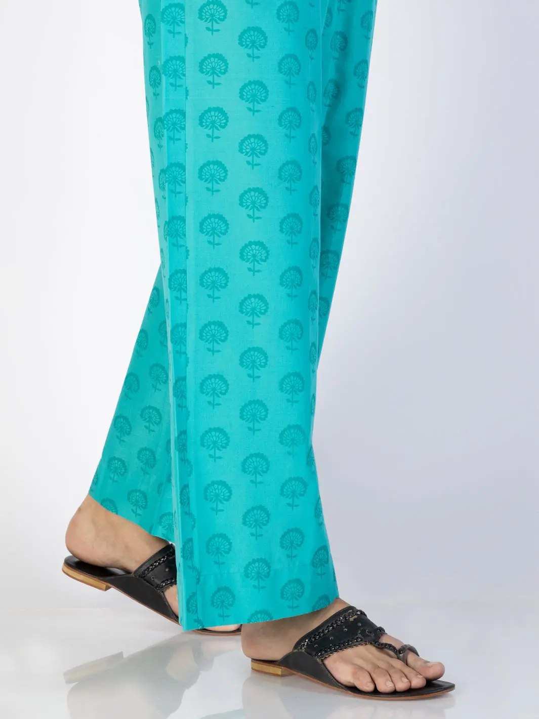Green Cambric Trousers - Al-T-707 1