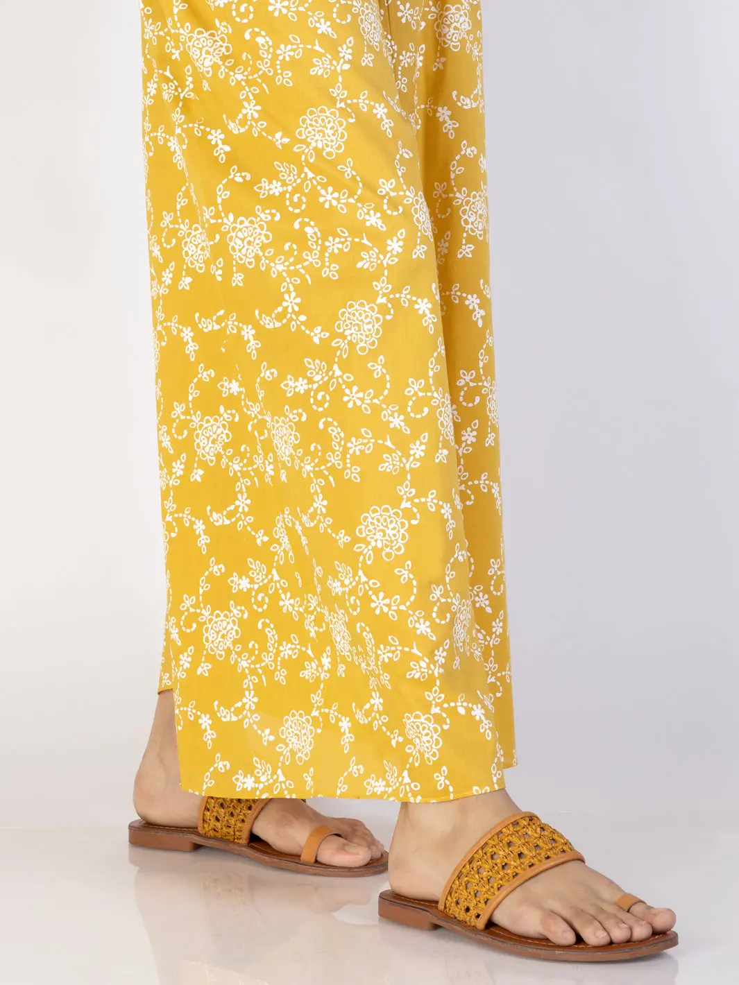Yellow Cambric Trousers - Al-T-708 1