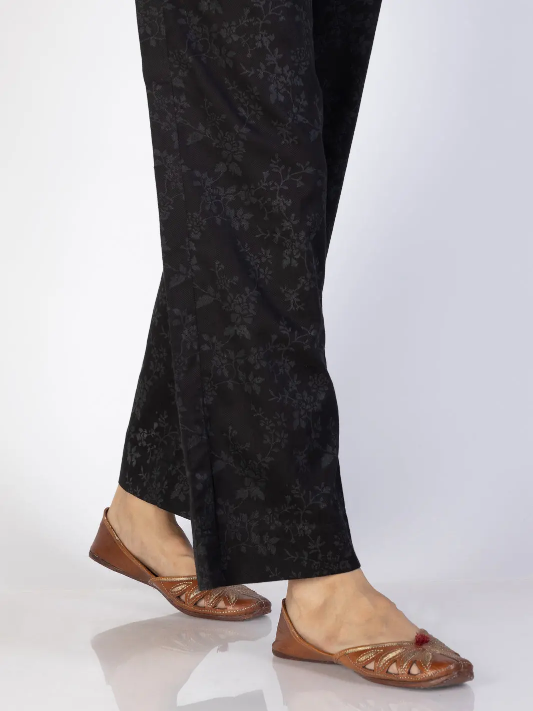 Black Cambric Trousers - Al-T-710 1
