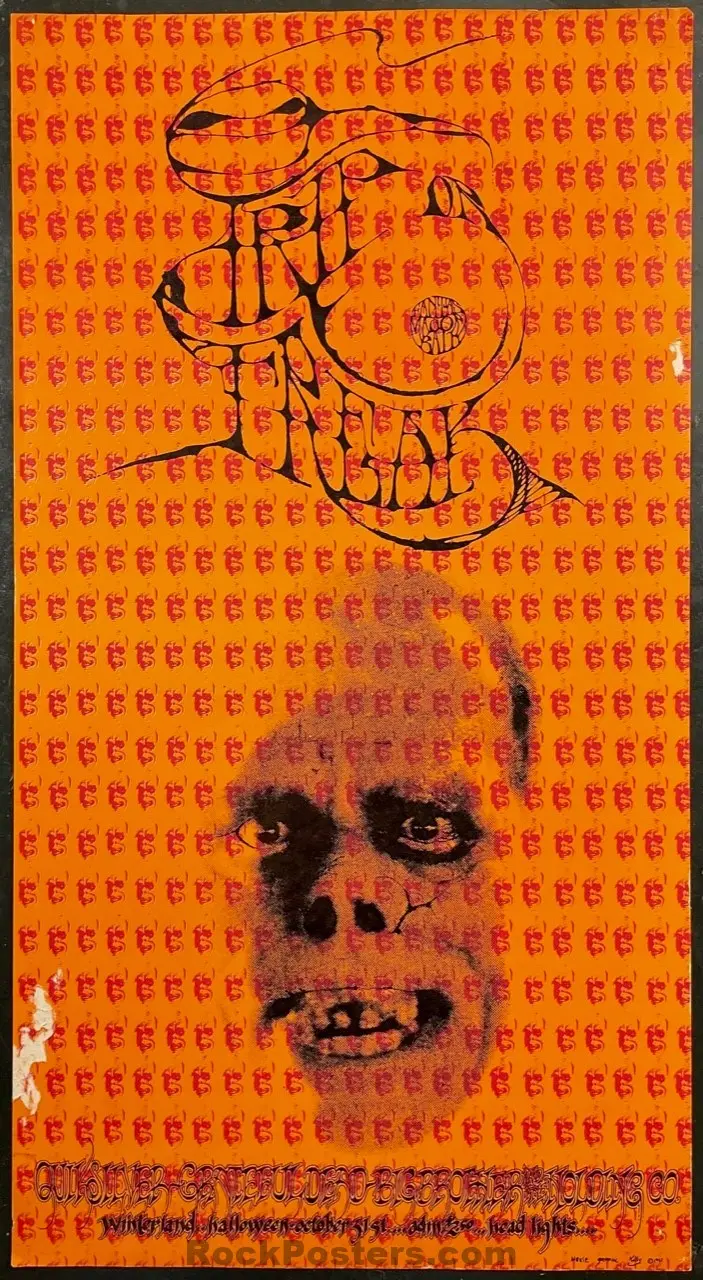 Auction - Aor 2.183 - Grateful Dead - Trip Or Freak - Mouse, Kelley, Griffin - 1967 Poster - Winterland - Rough 1