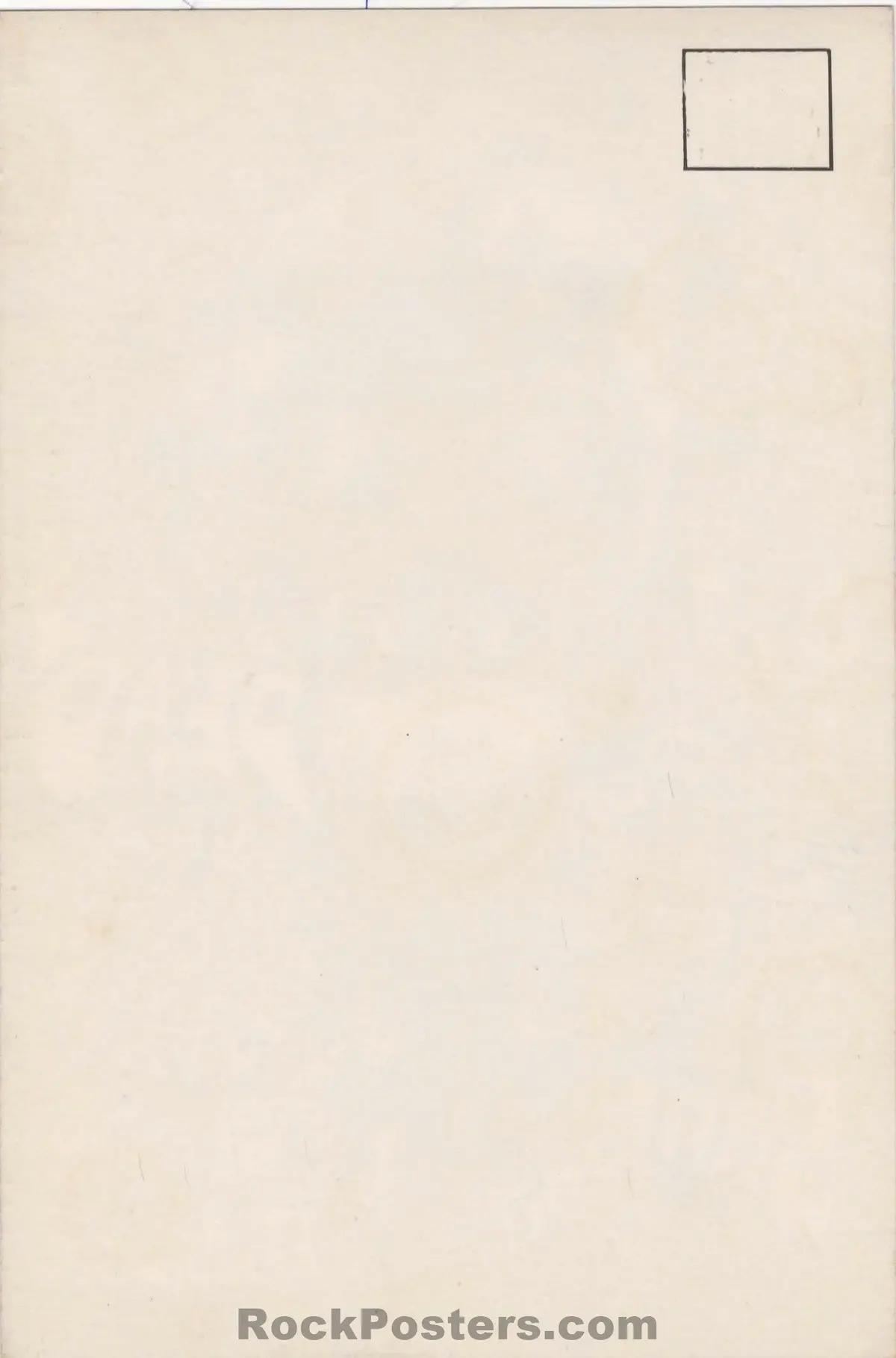 Auction - Bg-134 - Grateful Dead - Santana - Lee Conklin - 1968 Postcard - Fillmore West - Near Mint 2