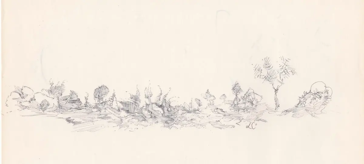 Auction - Psychedelic - Lee Conklin - Original Art - Ink Drawing On Paper - 1974 - Near Mint 2
