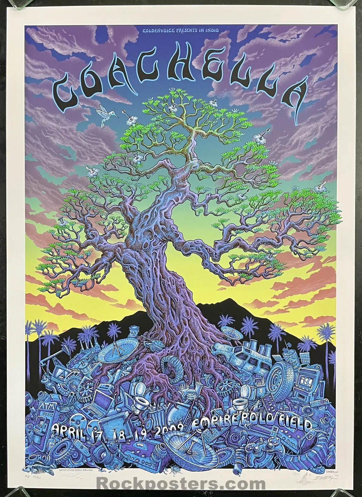 Auction - Coachella - Indio '09 - Emek - Twilight - A/P Edition Of 40 - Mint 1