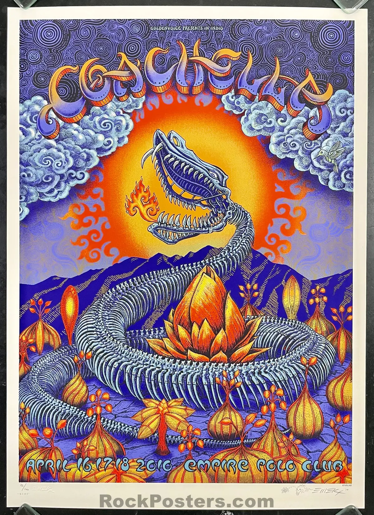 Auction - Coachella - Indio '10 - Emek - Bone Edition - Mint 1