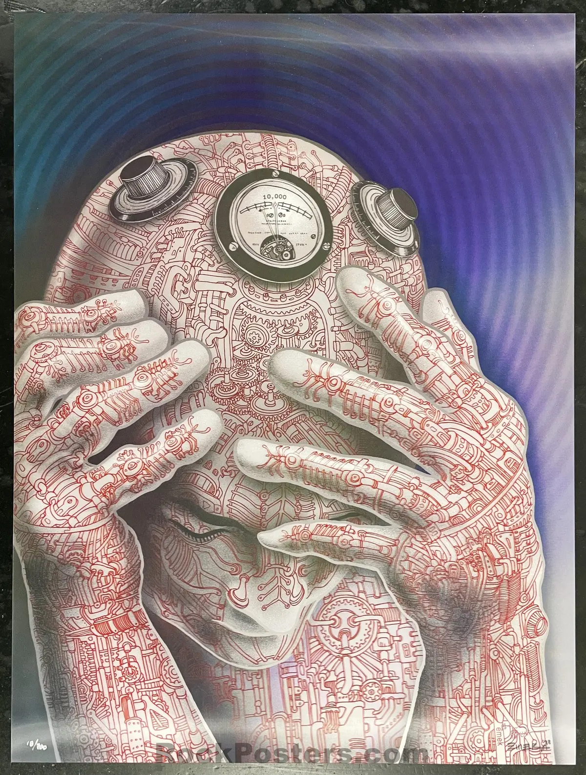 Auction - Cyberman -  '22 -  Emek - Lenticular - Edition Of 200 - Mint 1