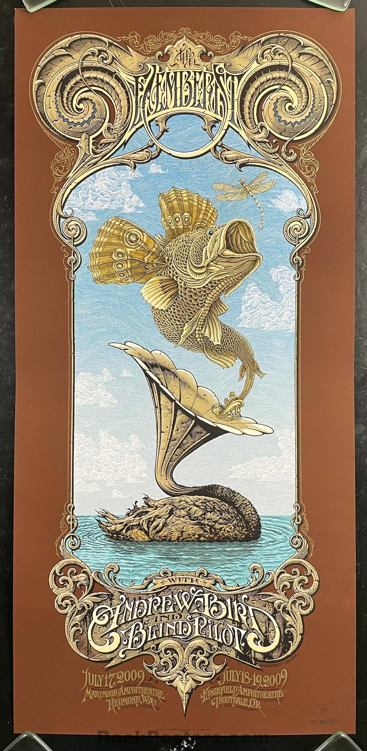 Auction - The Decemberists - Northwest '09 -  Emek/Aaron Horkey - Show Edition - Mint 1