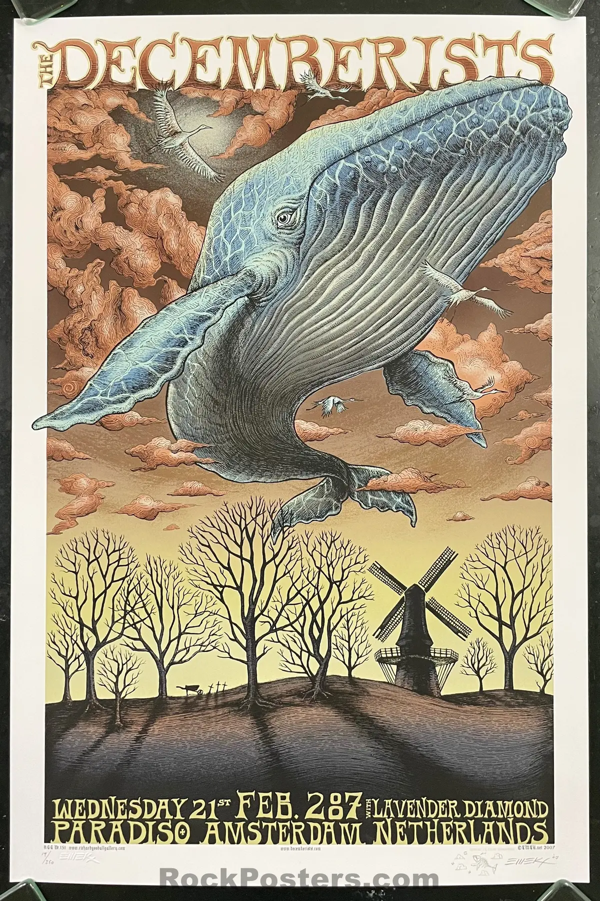 Auction - The Decemberists - Amsterdam '07 - Emek - 1St Edition - Near Mint 1