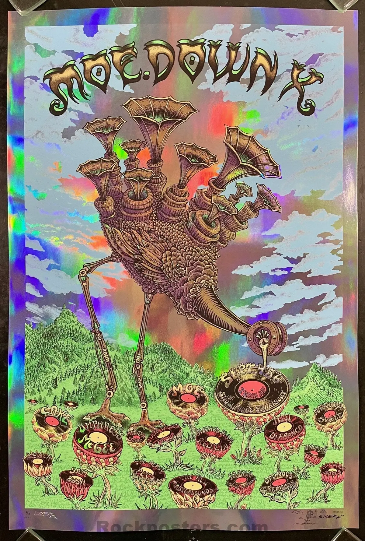 Auction - Moe - Moe.Down X - Turin '09 - Emek - Foil Edition Of 7 - Excellent 1