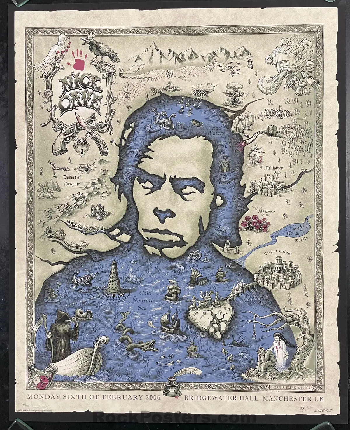 Auction - Nick Cave - Manchester '06 - Emek - 1St Edition - Near Mint 1