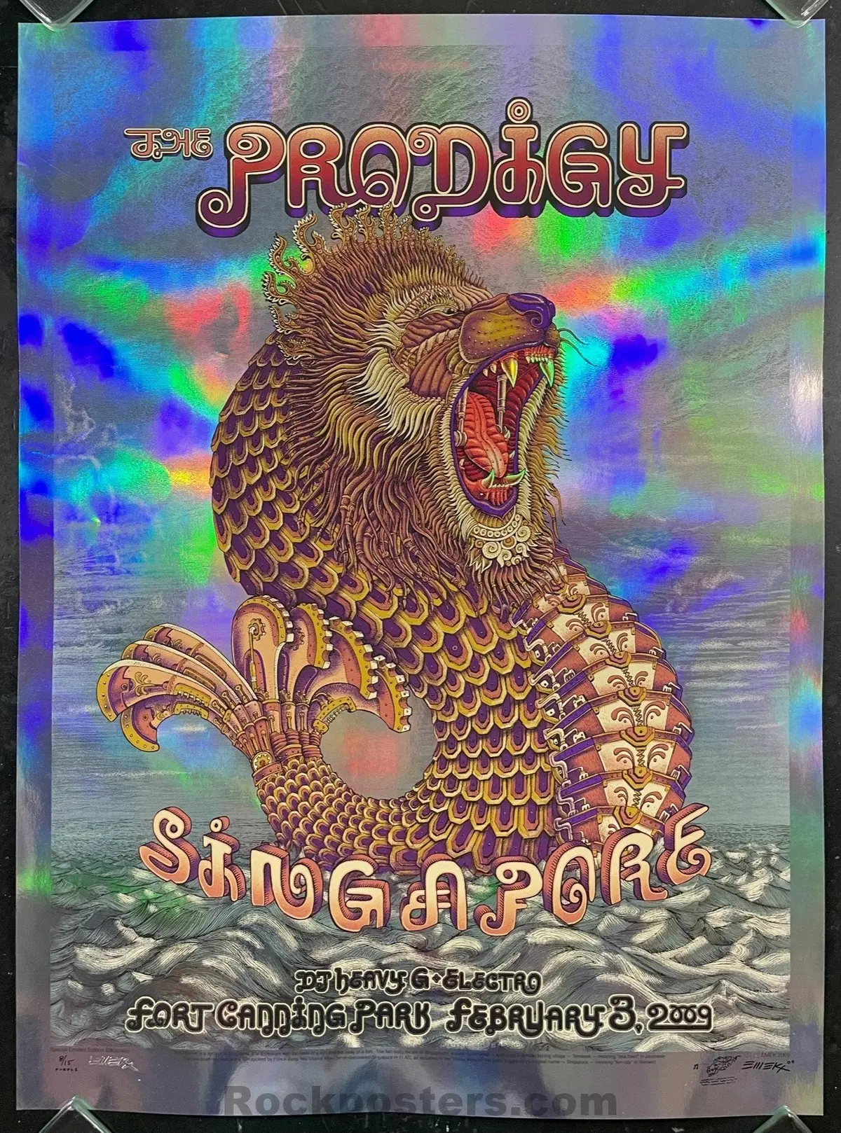 Auction - Prodigy - Singapore '09 - Emek - Purple Variant - Edition Of 15 - Near Mint Minus 1