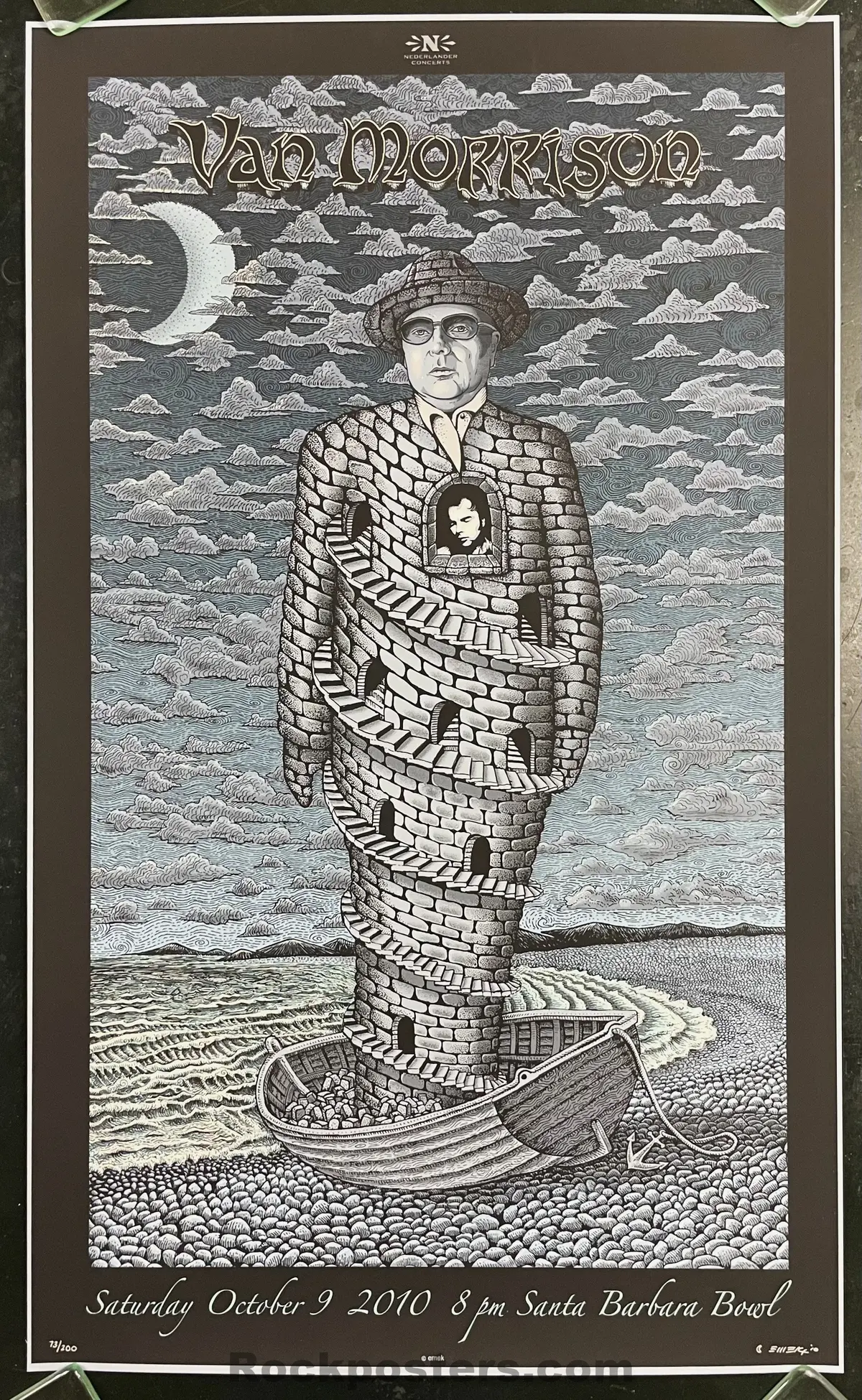 Auction - Van Morrison - Santa Barbara '10 - Emek - 1St Edition - Mint 1