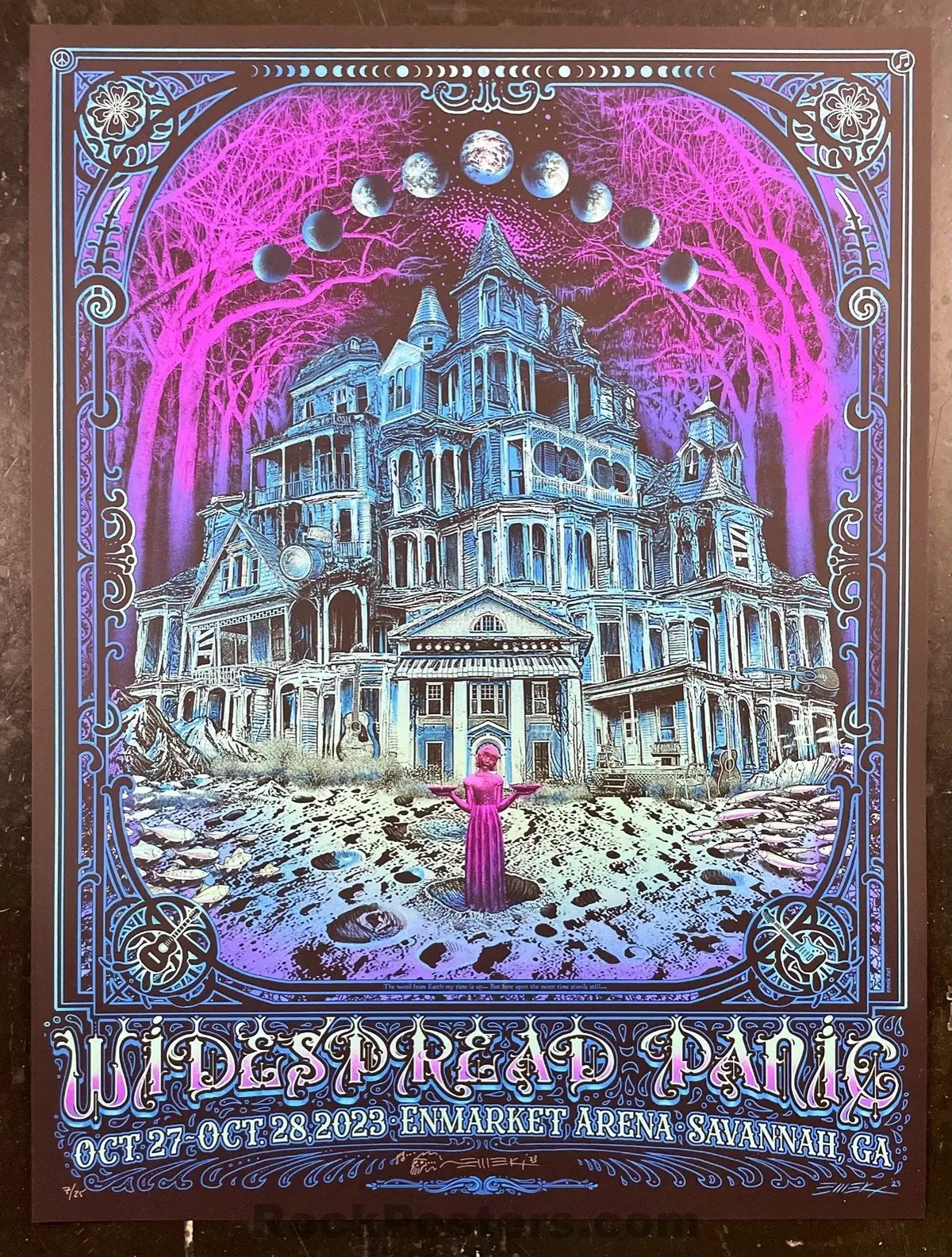 Auction - Widespread Panic - Savanna '23 - Emek - 1St Edition - Mint 1