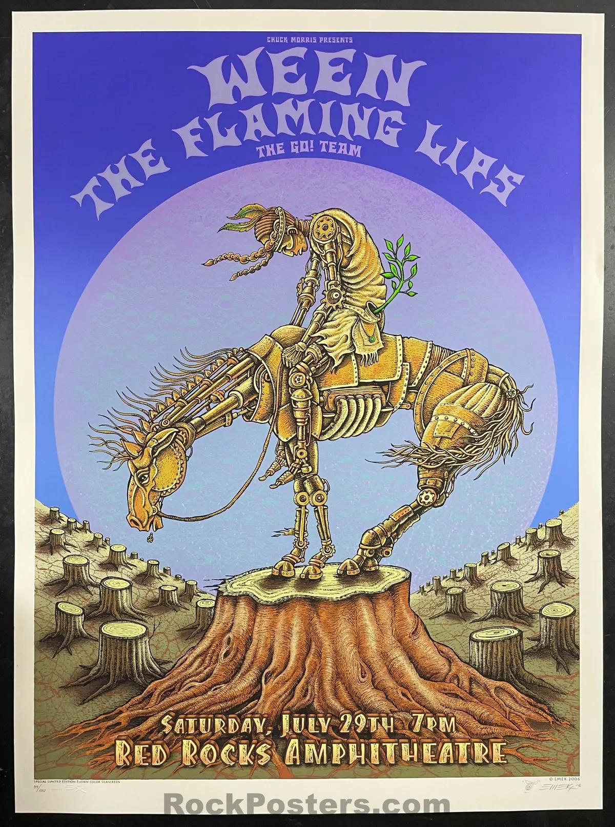Auction - Ween / Flaming Lips - Morrison '06 - Emek - 1St Edition - Excellent 1