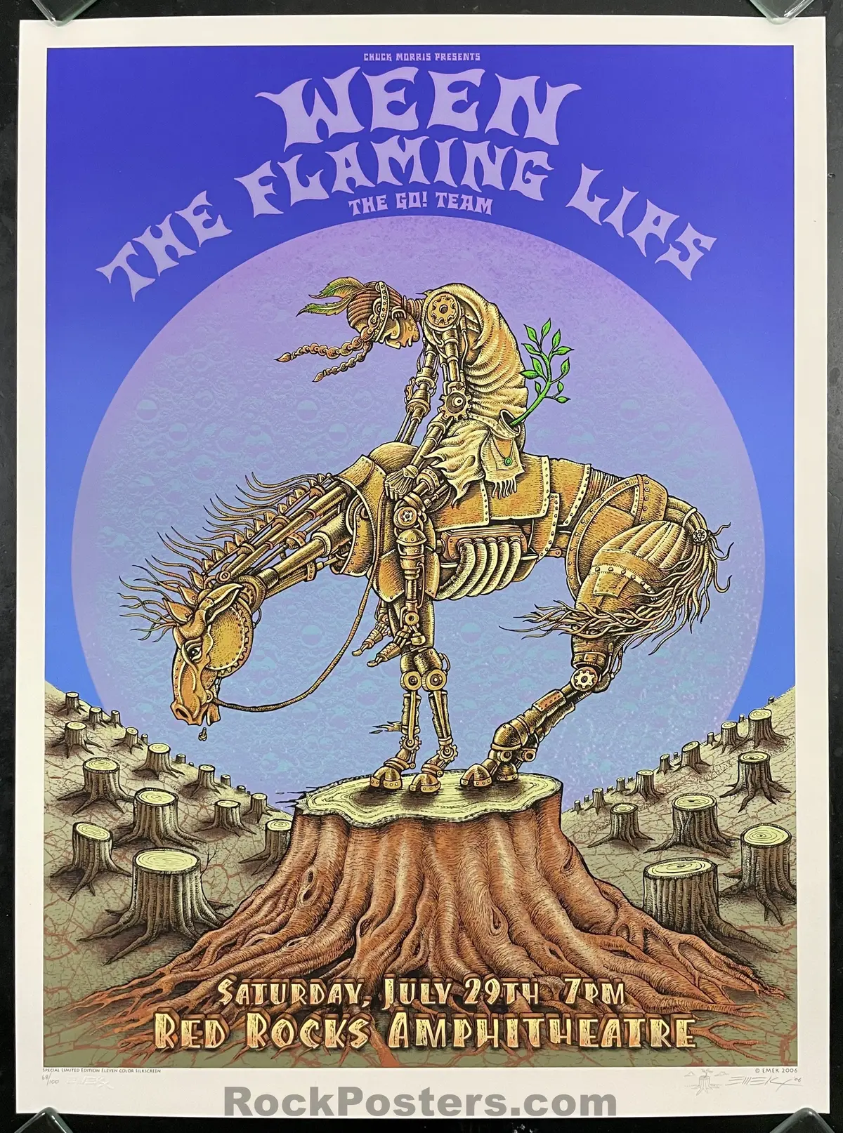 Auction - Flaming Lips / Ween - Morrison '06 - Emek - 1St Edition - Mint 1