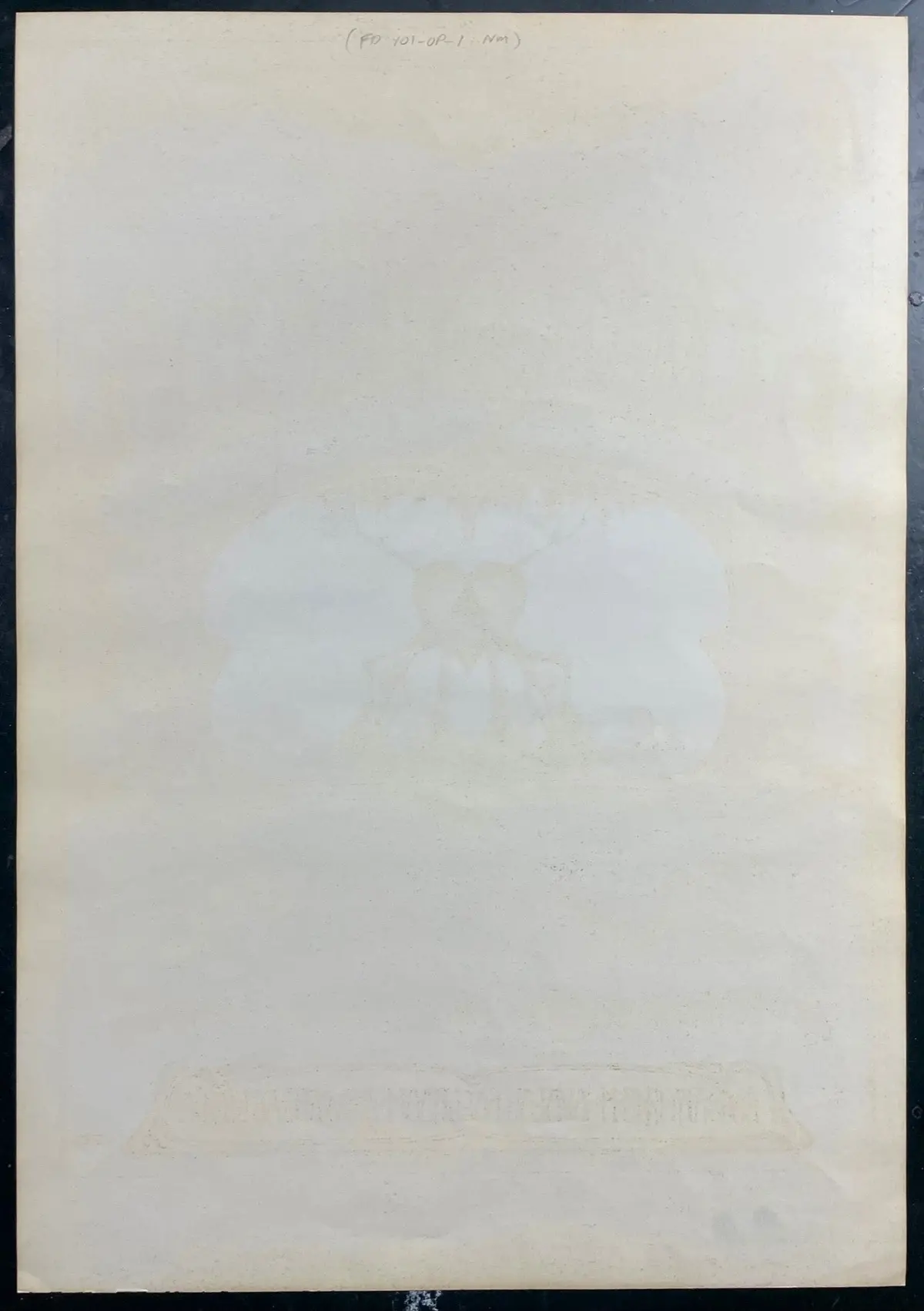 Auction - Fd-101 - Quicksilver Messenger - Rick Griffin - Avalon Ballroom - 1967 Poster - Near Mint Minus 2