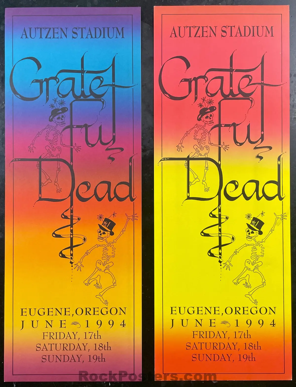 Auction -  Grateful Dead - 1997 Posters (2) - Eugene Oregon - Near Mint 1