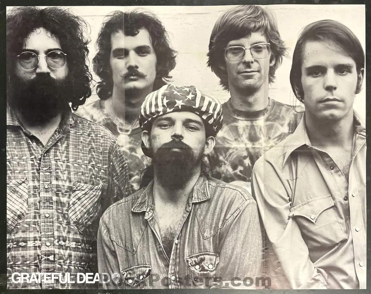 Auction - Grateful Dead - Warner Brothers - 1970 Promo Poster - Excellent 1
