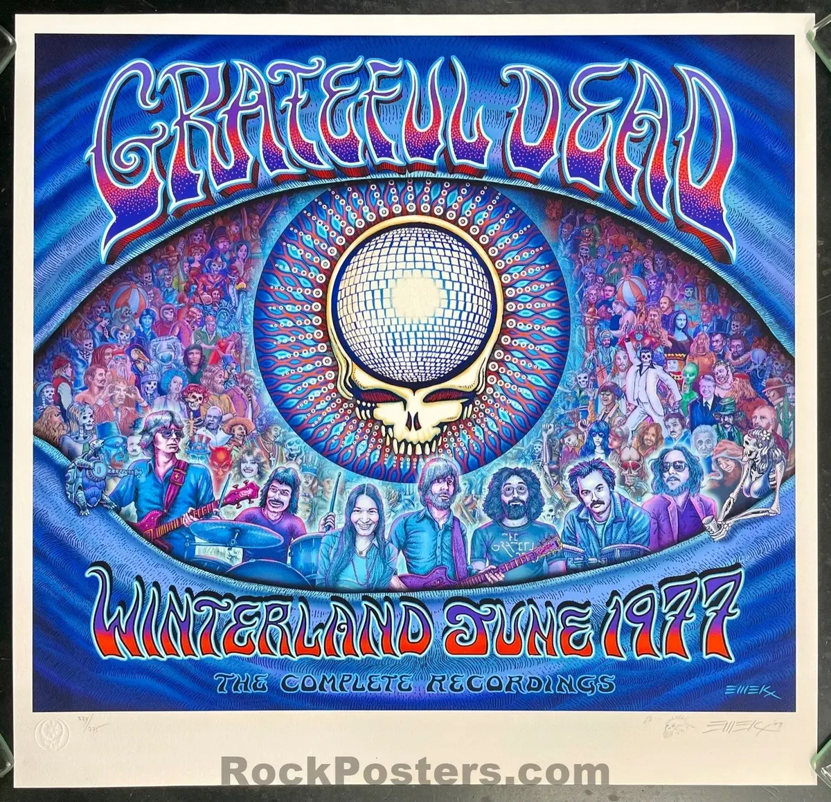 Auction -  Grateful Dead - Winterland 1977 - '09 Poster - Emek - Mint 1