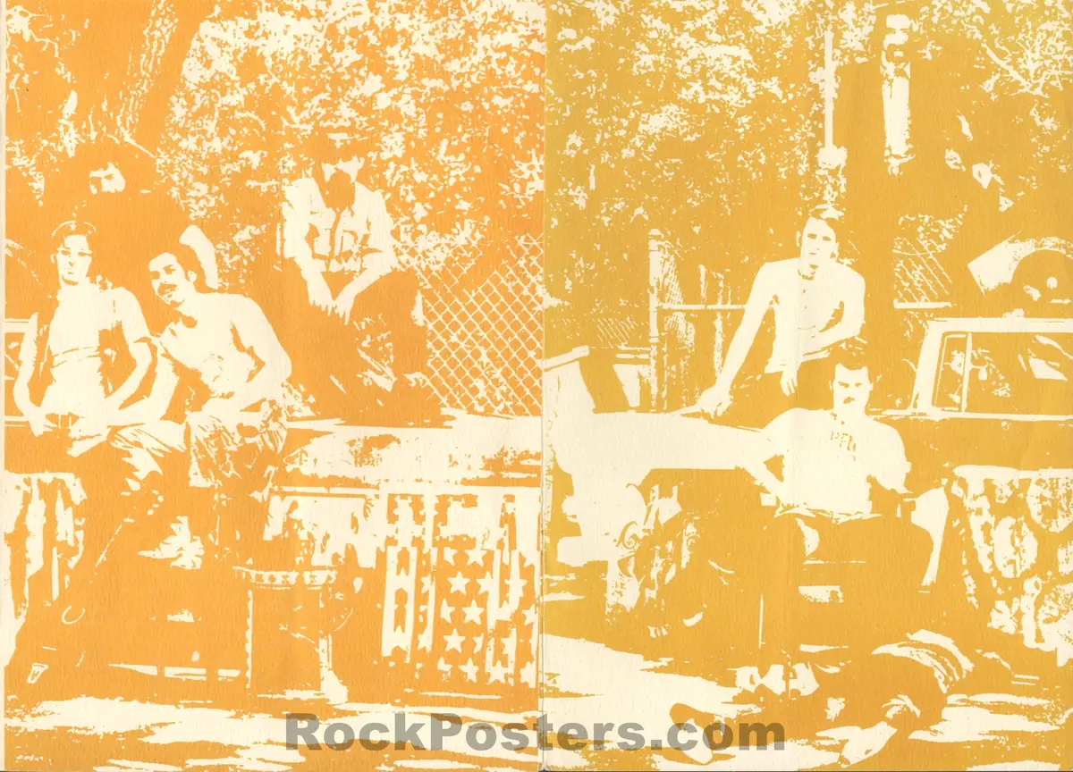 Auction - Grateful Dead - 1970 Fold Out Handbill - Minneapolis, Mn - Guthrie Theater - Excellent 1