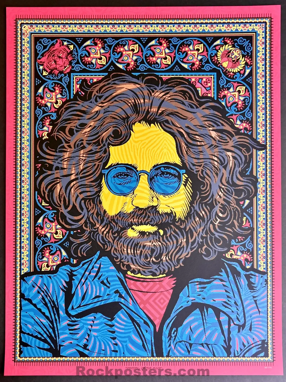 Auction - Jerry Garcia - Standing On The Moon '23 - Todd Slater - Ramble On Rose Edition - Mint 1