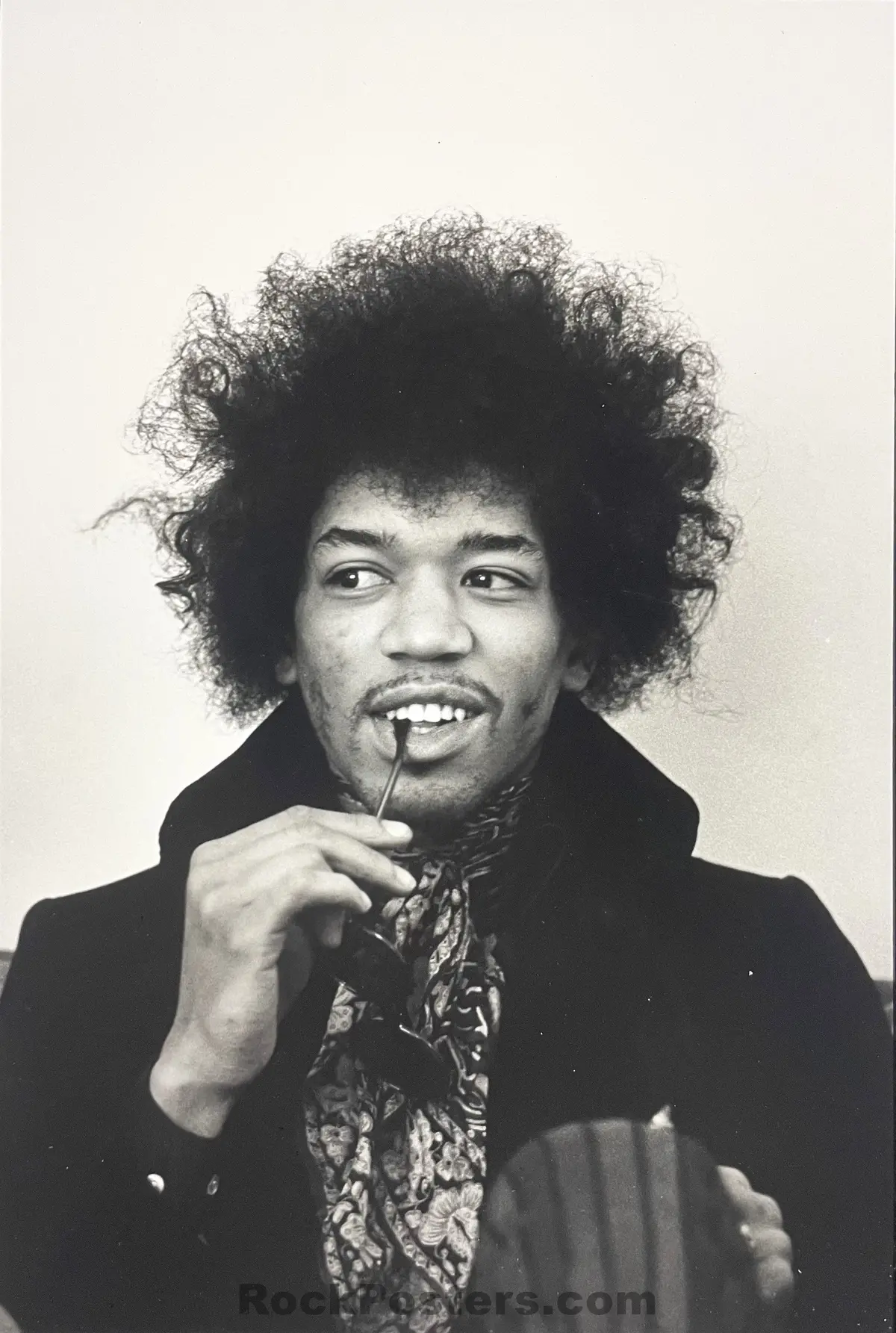Auction - Jimi Hendrix - Linda Eastman - Matted Photograph - Near Mint 1