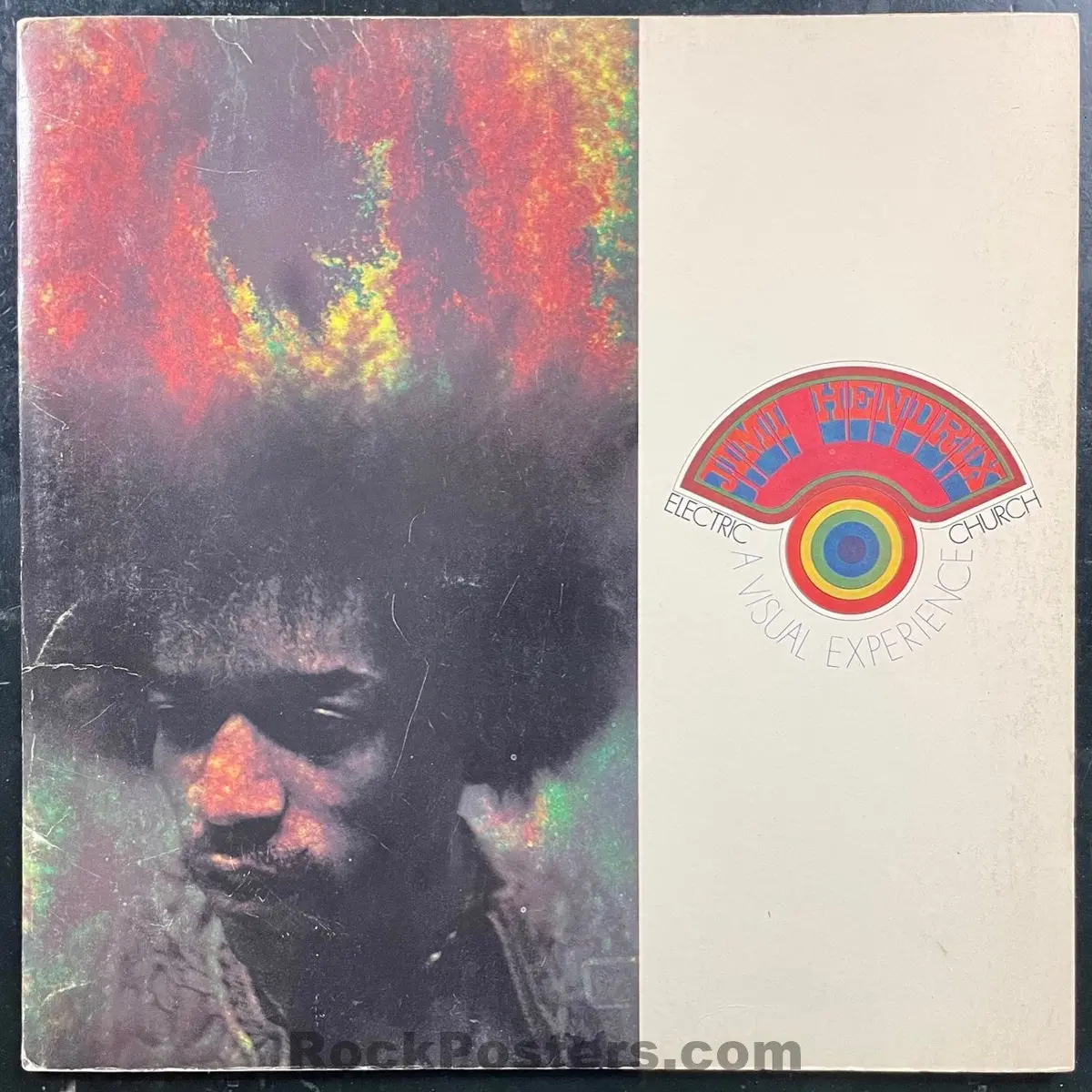 Auction - Jimi Hendrix - 1969 Us Tour Program - Electric Church: A Visual Experience - Near Mint 1