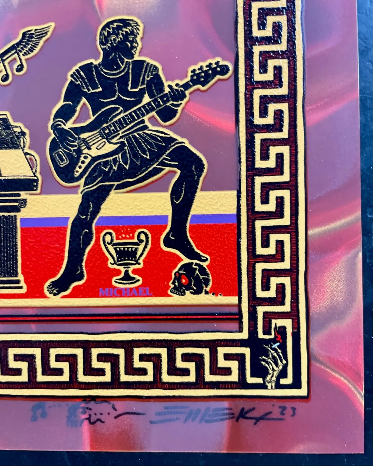 Auction - Queens Of The Stone Age - Inglewood '23 - Emek - Purple Lenticular - Edition Of 35 - Mint 2